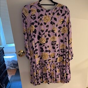 Ganni Floral Cocktail Dress